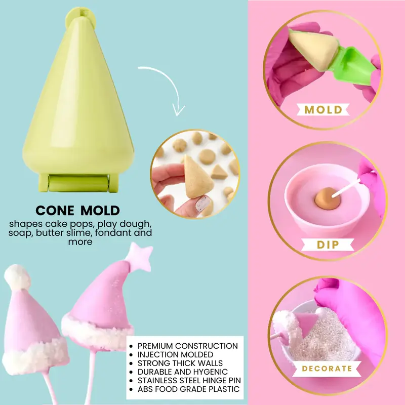 Formička na cake pops kužel My little cupcake